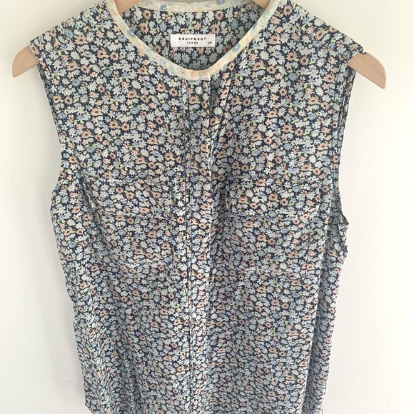 Équipement silk blouse size S - Picture 1 of 9
